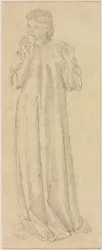 Female Figure with Apple